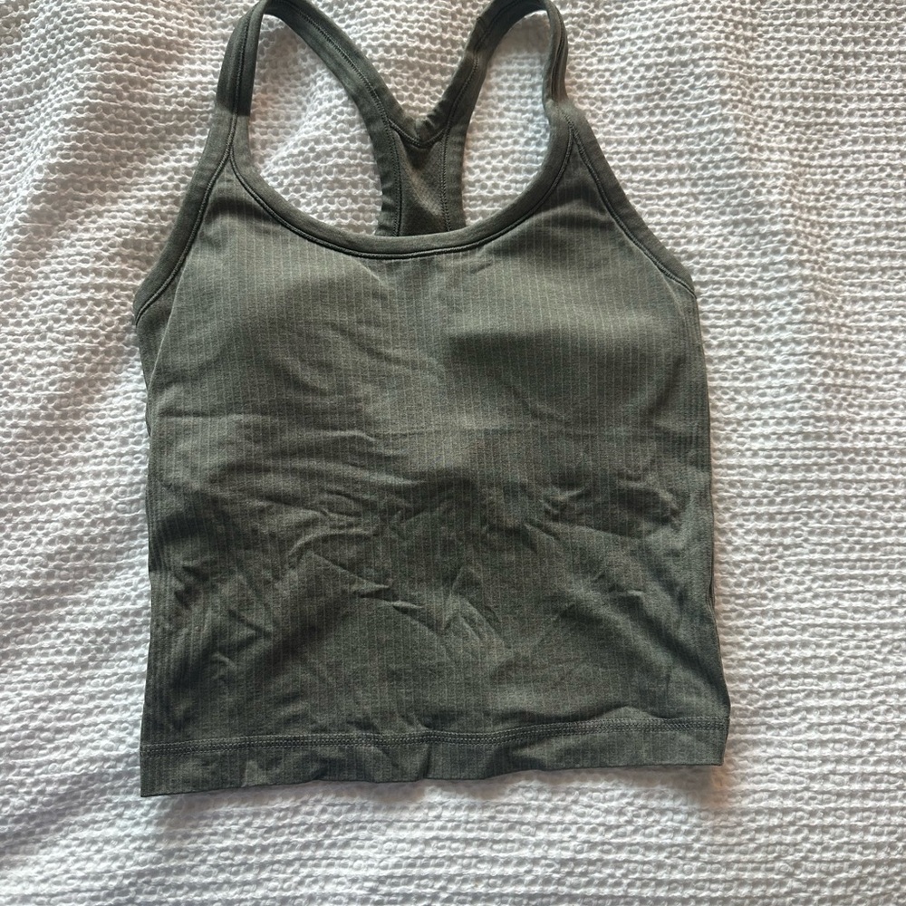 Lululemon Ebb to Street cropped Tank Top